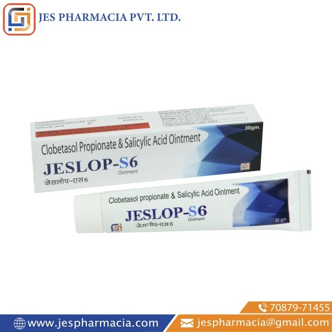 JESLOP-S6-Ointment-30gm-Clobetasol-Propionate-Salicylic-Acid-Ointment-Jes-Pharmacia