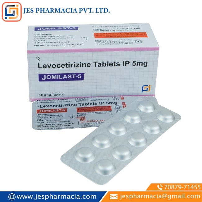 JOMILAST-5-Tablets-Levocetirizine-Tablets-IP-5mg-Jes-Pharmacia