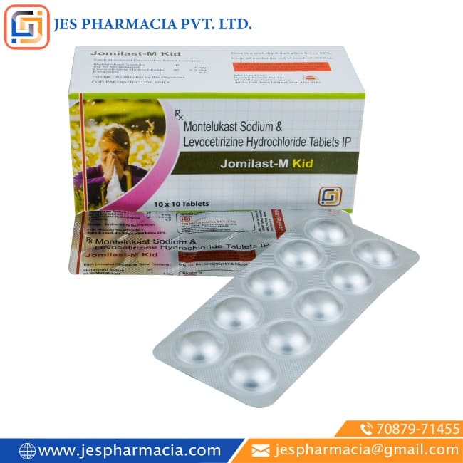 JOMILAST-M-KID-Tablets-Montelukast-Sodium-Levocetirizine-Hydrochloride-Tablets-IP-Jes-Pharmacia
