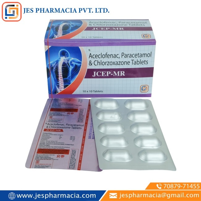 Jcep-MR-Tablets-Aceclofenac-Paracetamol-Chlorzoxazone-Tablets-Jes-Pharmacia