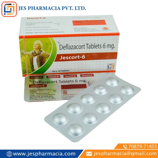 Jescort-6-Tablets-Deflazacort-Tablets-6mg-Jes-Pharmacia