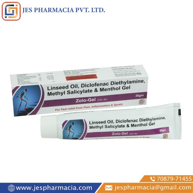 ZOLO-GEL-30gm-Linseed-Oil-Diclofenac-Diethylamine-Methyl-Salicylate-Menthol-Gel-Jes-Pharmacia