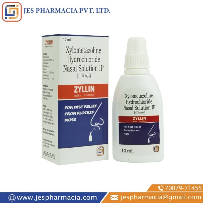 ZYLLIN-Nasal-Spray-10ml-Xylometazoline-Hydrochloride-Nasal-Solution-IP-Jes-Pharmacia
