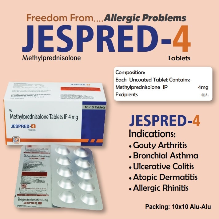 Jespred-4-Tablets-Methylprednisolone-Tablets-IP-4mg-Jes-Pharmacia