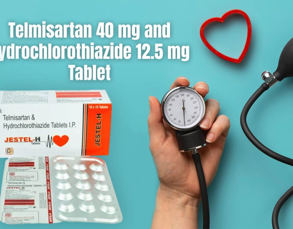 Telmisartan 40 mg and Hydrochlorothiazide 12.5 mg Tablet