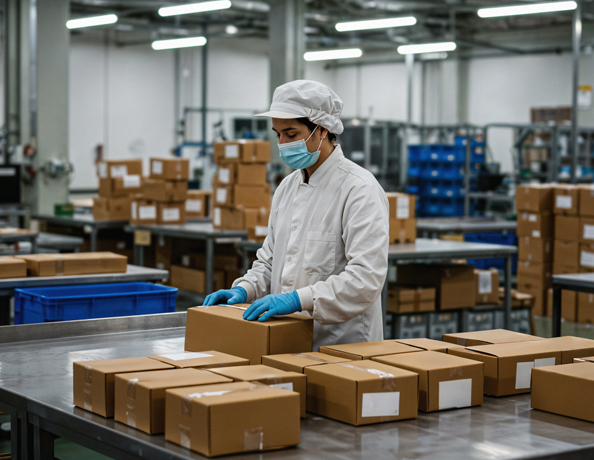 Jes Pharmacia warehouse and dispatch